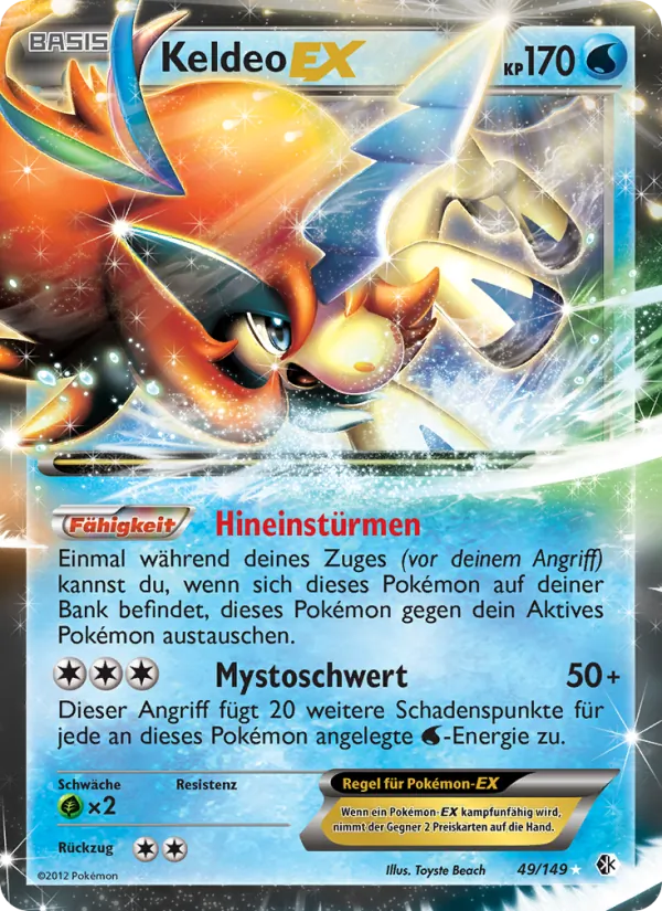 Keldeo-EX, Überschrittene Schwellen 49