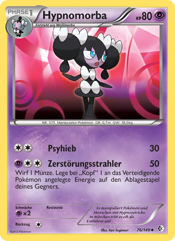 Hypnomorba, Überschrittene Schwellen 76