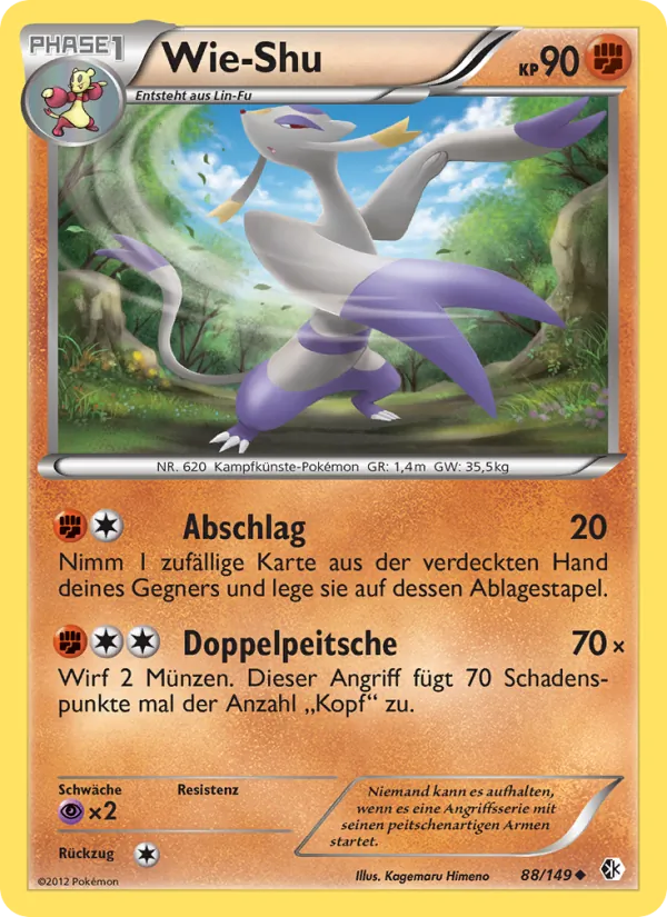 Wie-Shu, Überschrittene Schwellen 88