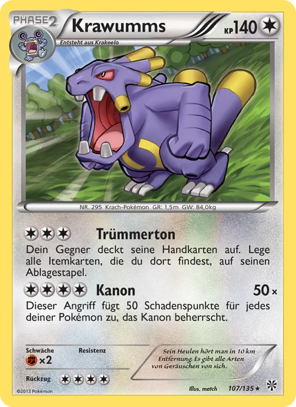 Krawumms, Plasma-Sturm 107