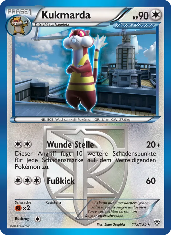 Kukmarda, Plasma-Sturm 113