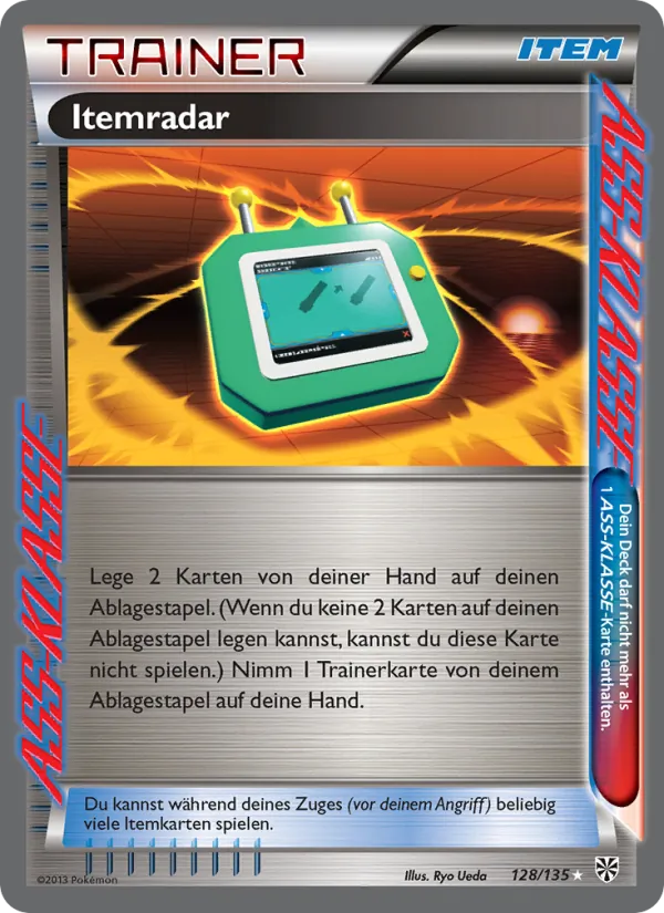 Itemradar, Plasma-Sturm 128
