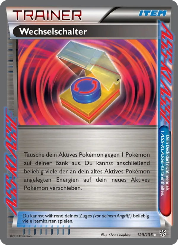 Wechselschalter, Plasma-Sturm 129