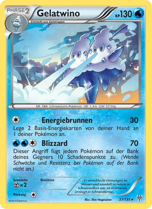 Gelatwino, Plasma-Sturm 37