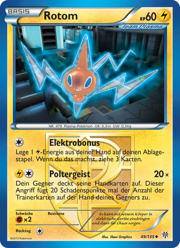 Rotom, Plasma-Sturm 49