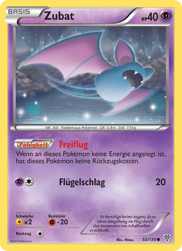 Zubat, Plasma-Sturm 53