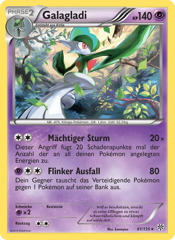 Galagladi, Plasma-Sturm 61