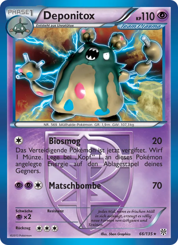Deponitox, Plasma-Sturm 66