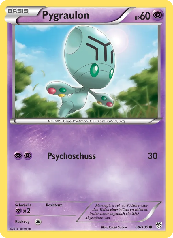 Pygraulon, Plasma-Sturm 68