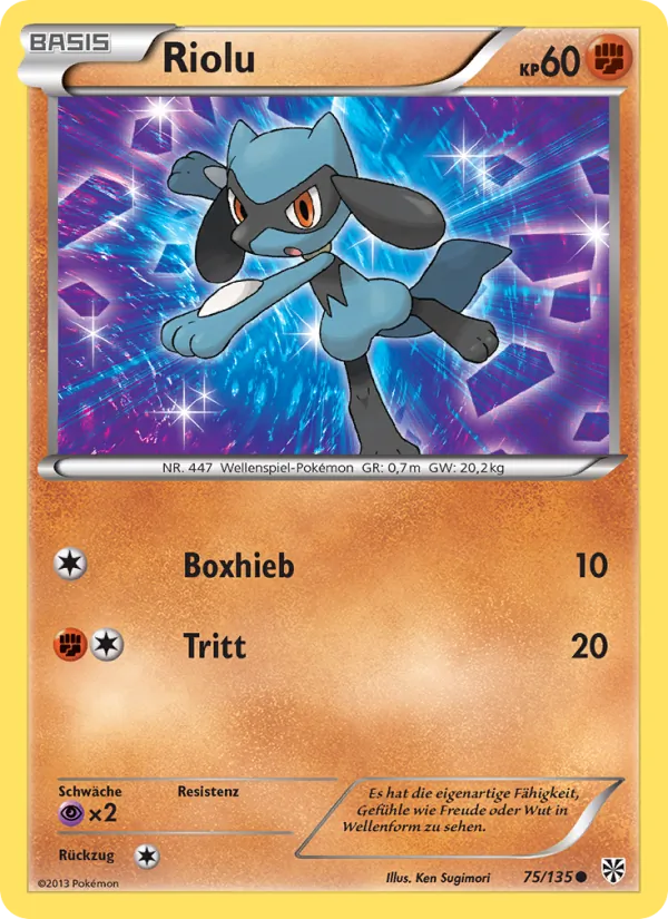 Riolu, Plasma-Sturm 75