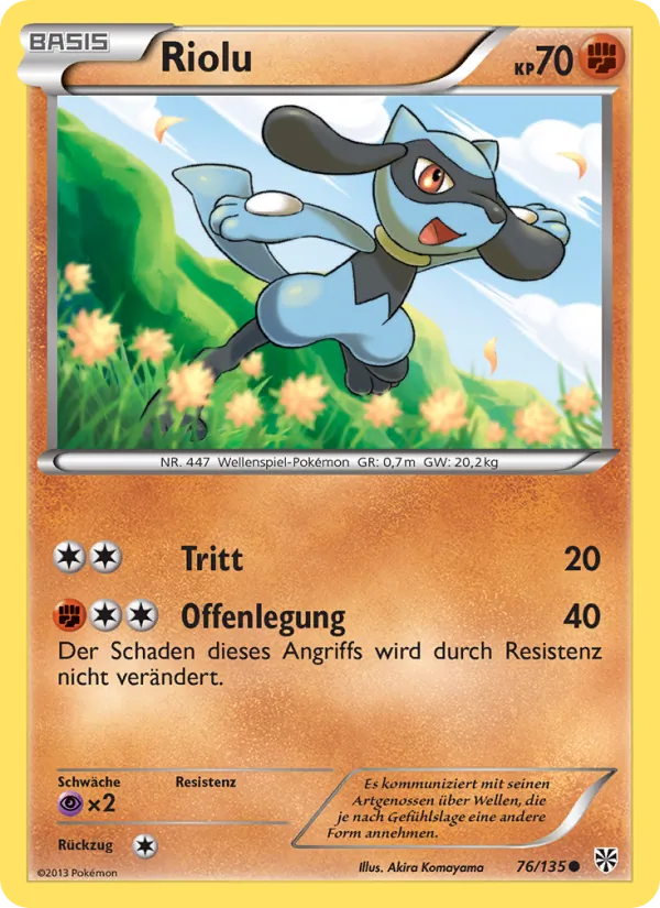 Riolu, Plasma-Sturm 76