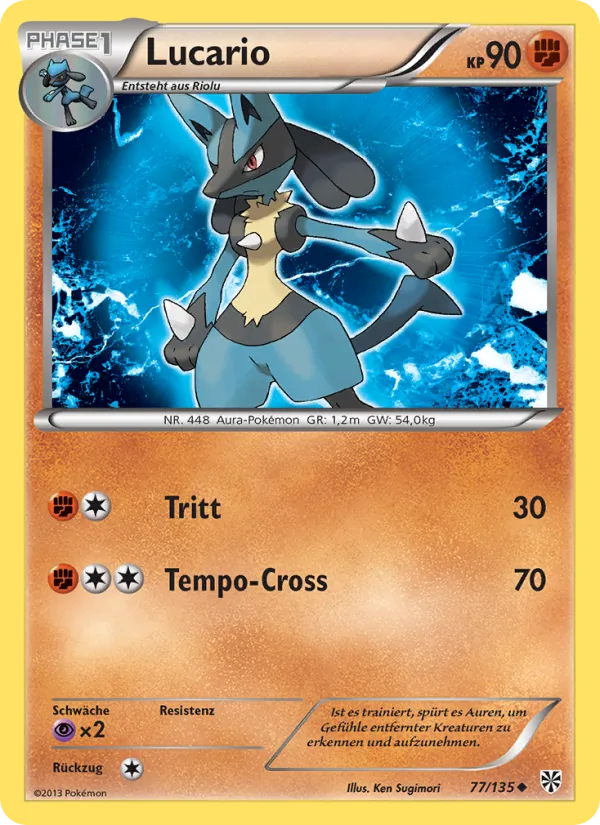 Lucario, Plasma-Sturm 77