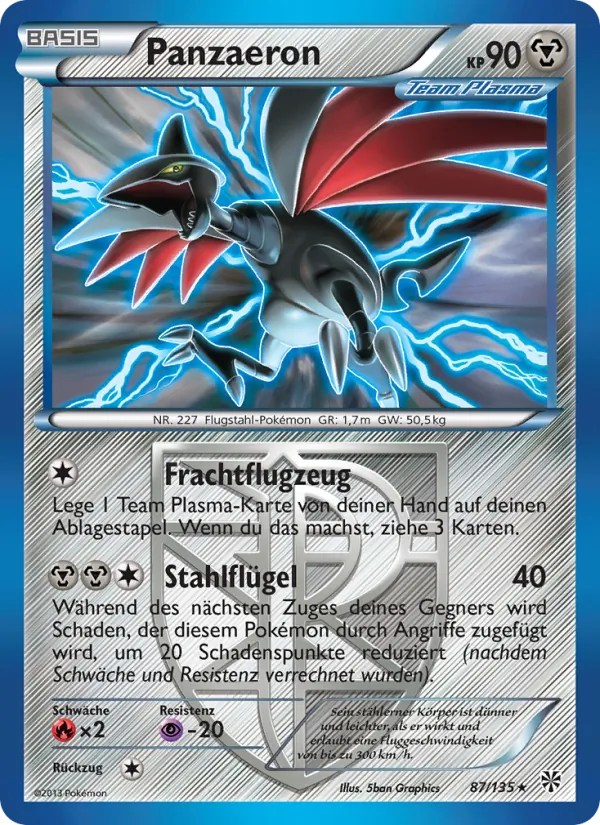 Panzaeron, Plasma-Sturm 87