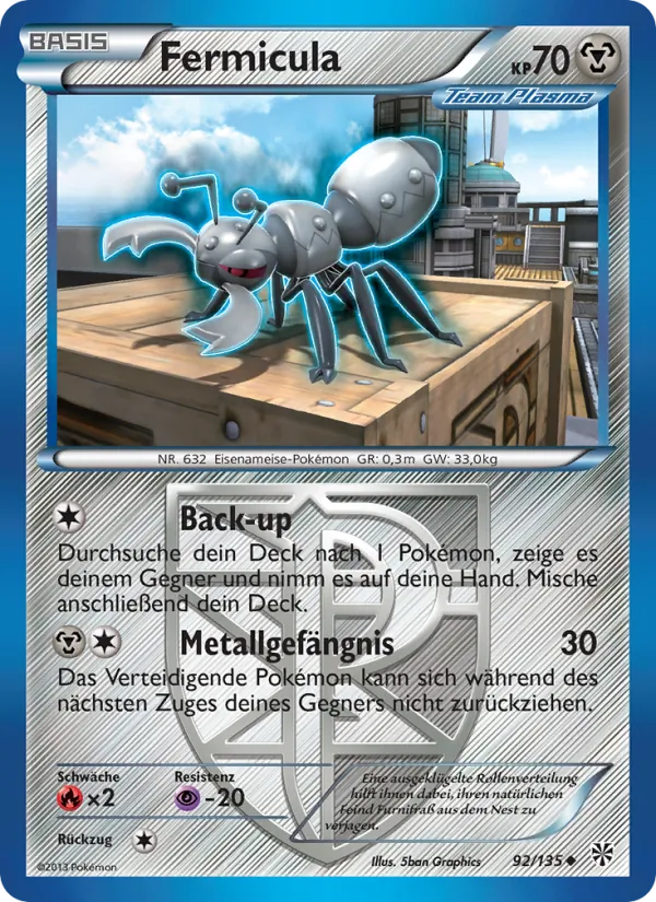 Fermicula, Plasma-Sturm 92