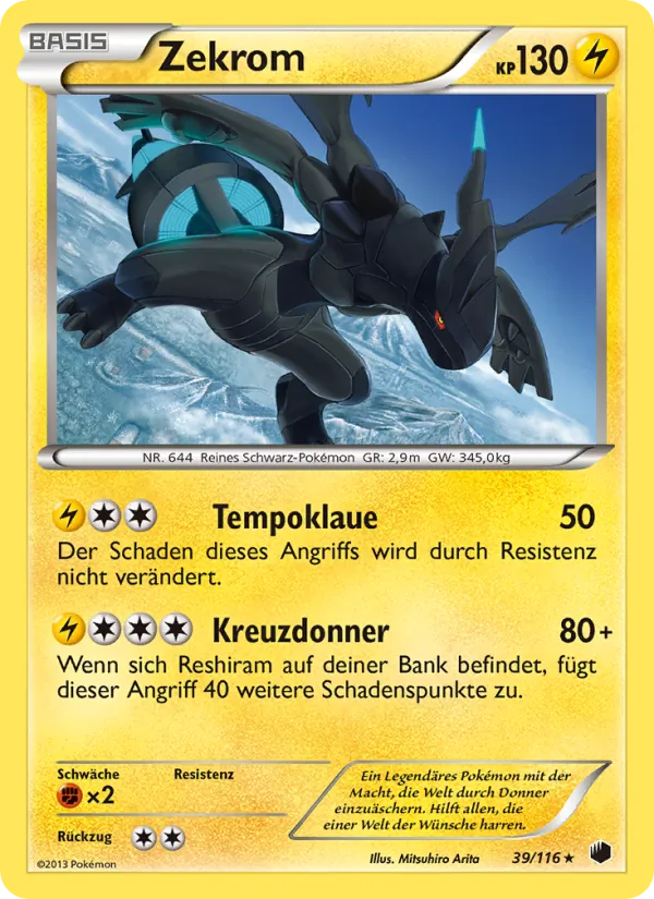 Zekrom, Plasma-Frost 39
