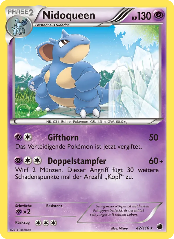 Nidoqueen, Plasma-Frost 42