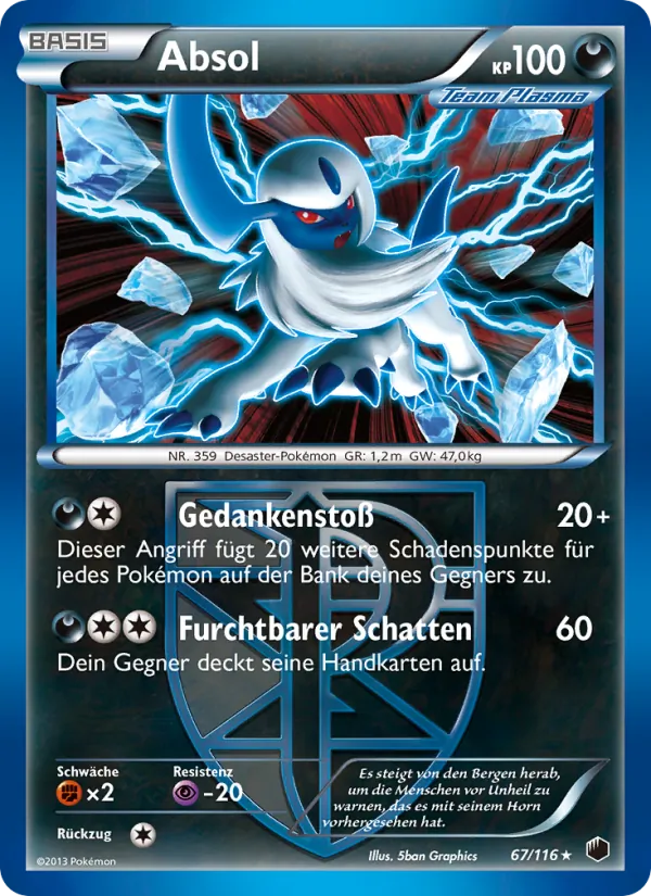 Absol, Plasma-Frost 67