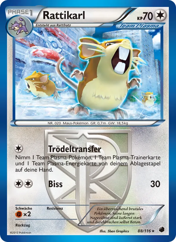 Rattikarl, Plasma-Frost 88