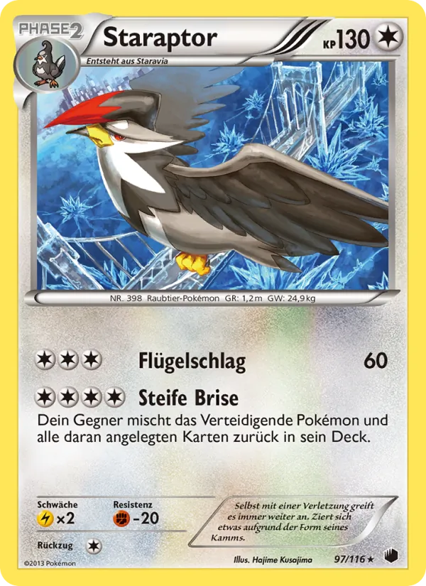 Staraptor, Plasma-Frost 97