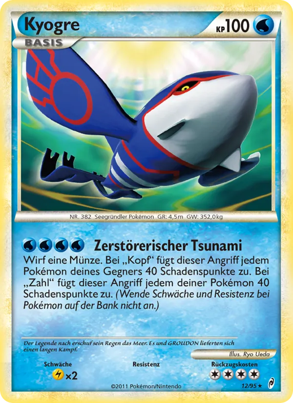 Kyogre, Ruf der Legenden 12