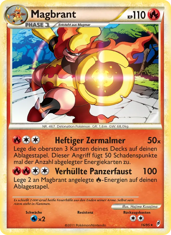 Magbrant, Ruf der Legenden 16