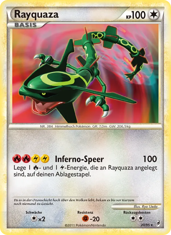 Rayquaza, Ruf der Legenden 20