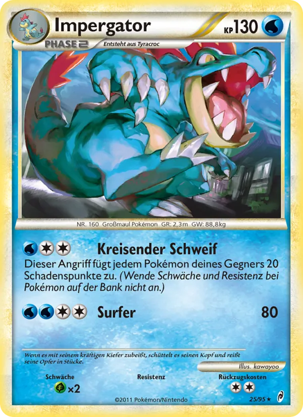 Impergator, Ruf der Legenden 25