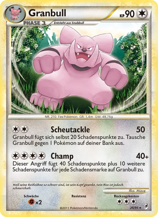 Granbull, Ruf der Legenden 26