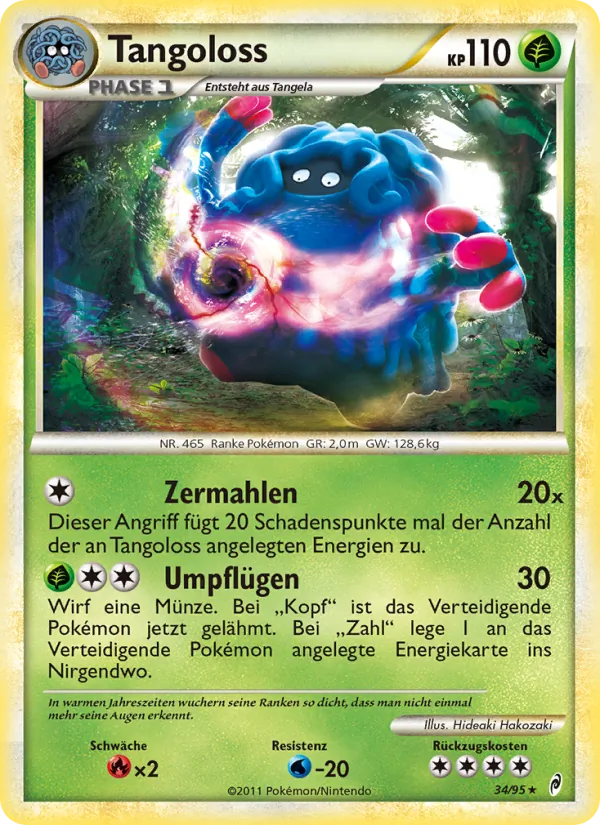 Tangoloss, Ruf der Legenden 34