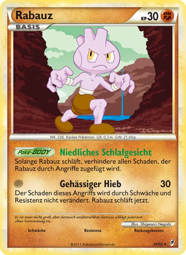 Rabauz, Ruf der Legenden 36