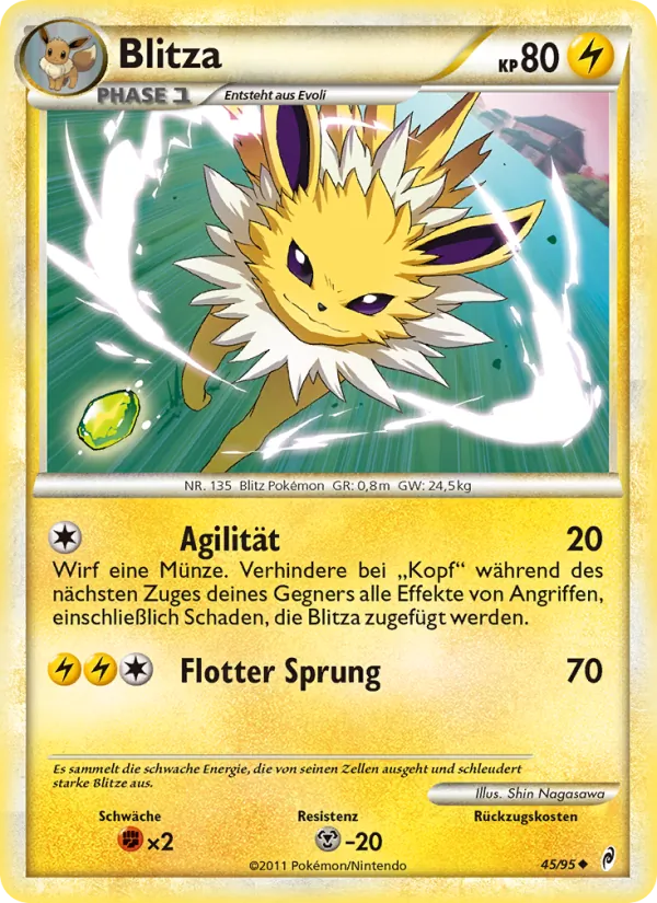 Blitza, Ruf der Legenden 45