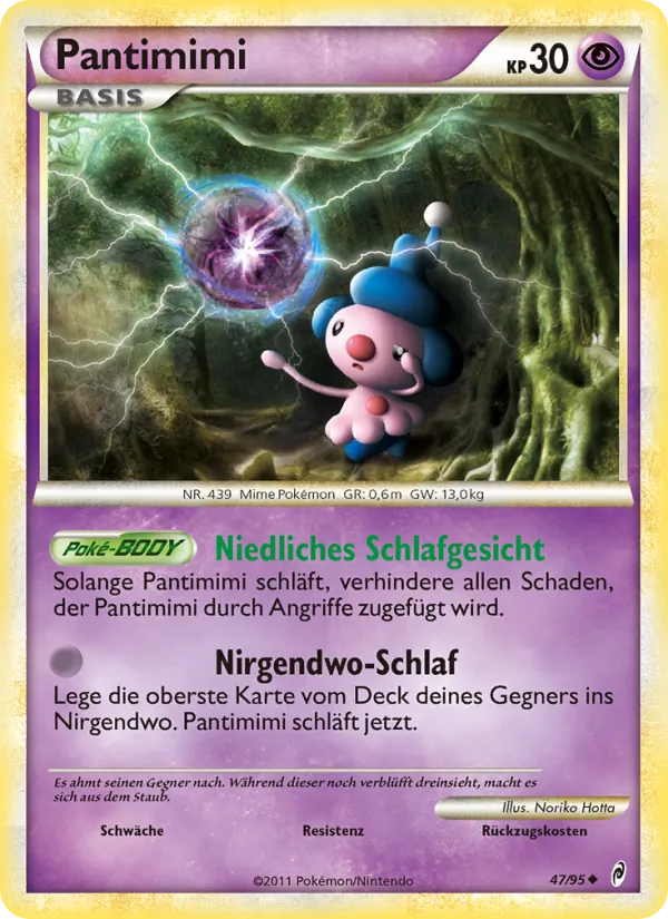 Pantimimi, Ruf der Legenden 47