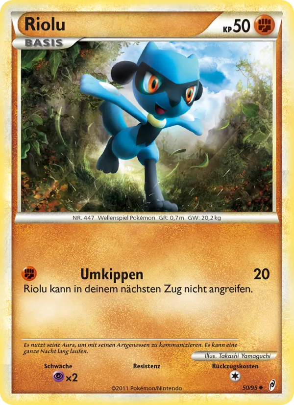 Riolu, Ruf der Legenden 50