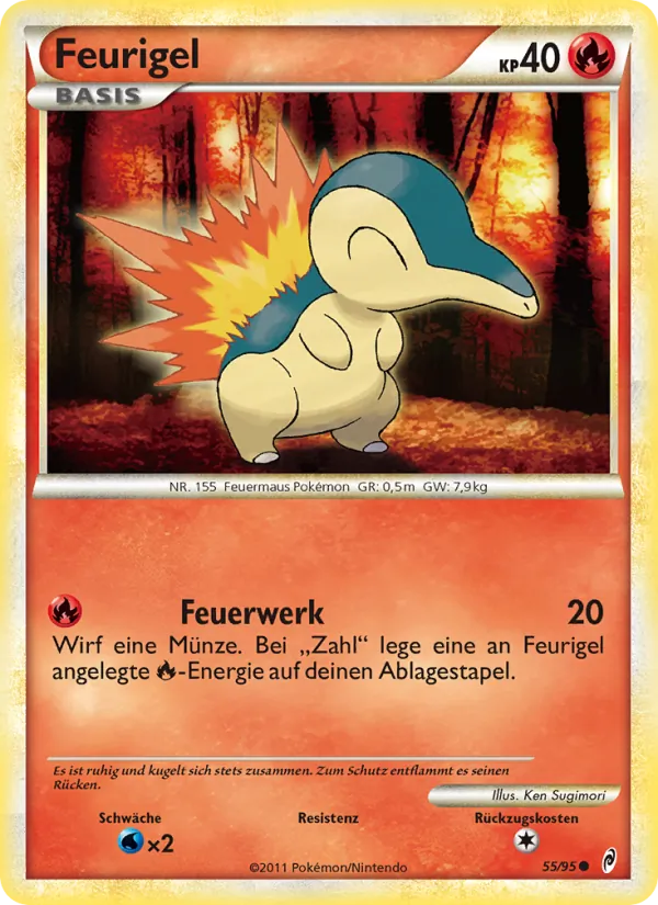 Feurigel, Ruf der Legenden 55