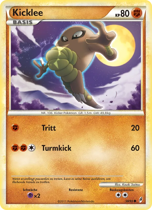 Kicklee, Ruf der Legenden 58