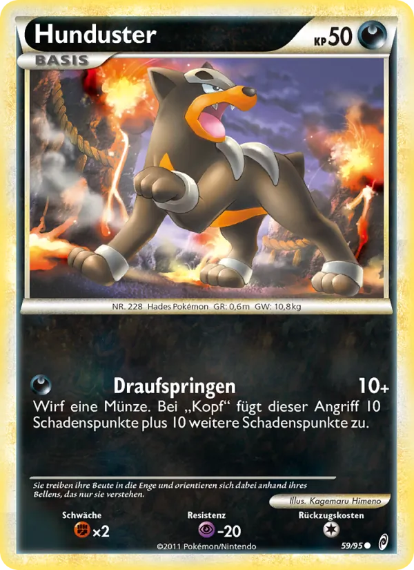 Hunduster, Ruf der Legenden 59