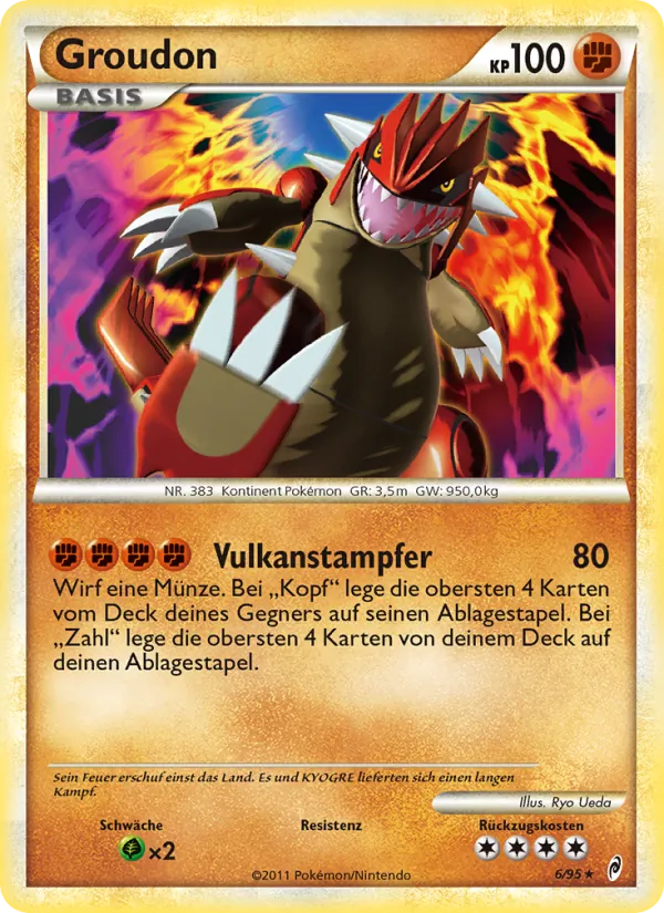Groudon, Ruf der Legenden 6