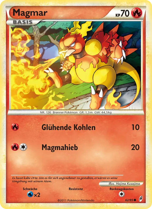 Magmar, Ruf der Legenden 62