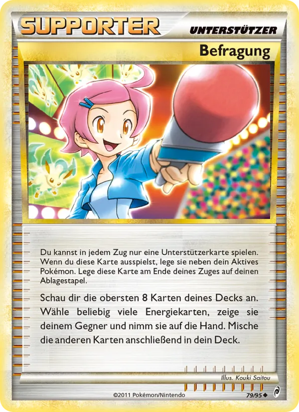 Befragung, Ruf der Legenden 79