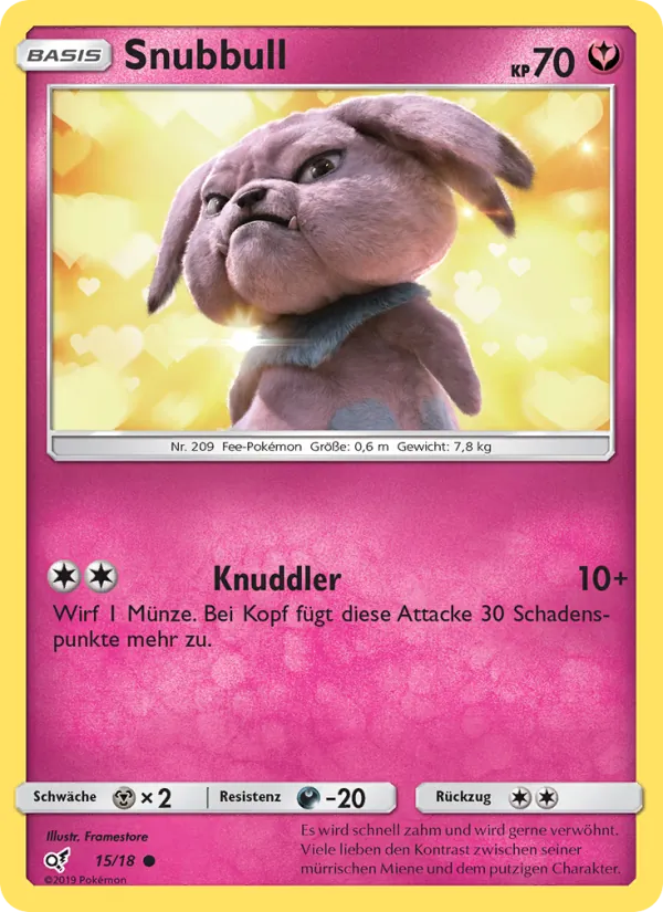 Snubbull, Meisterdetektiv Pikachu 15