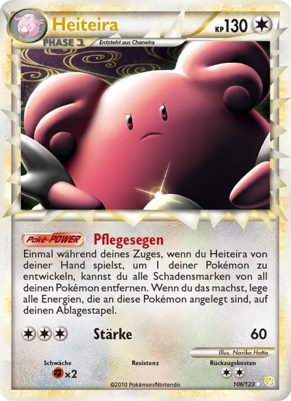 Heiteira, HeartGold SoulSilver 106