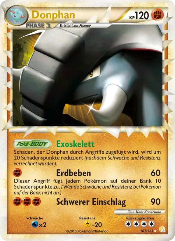 Donphan, HeartGold SoulSilver 107