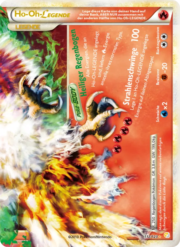 Ho-Oh LEGENDE, HeartGold SoulSilver 112