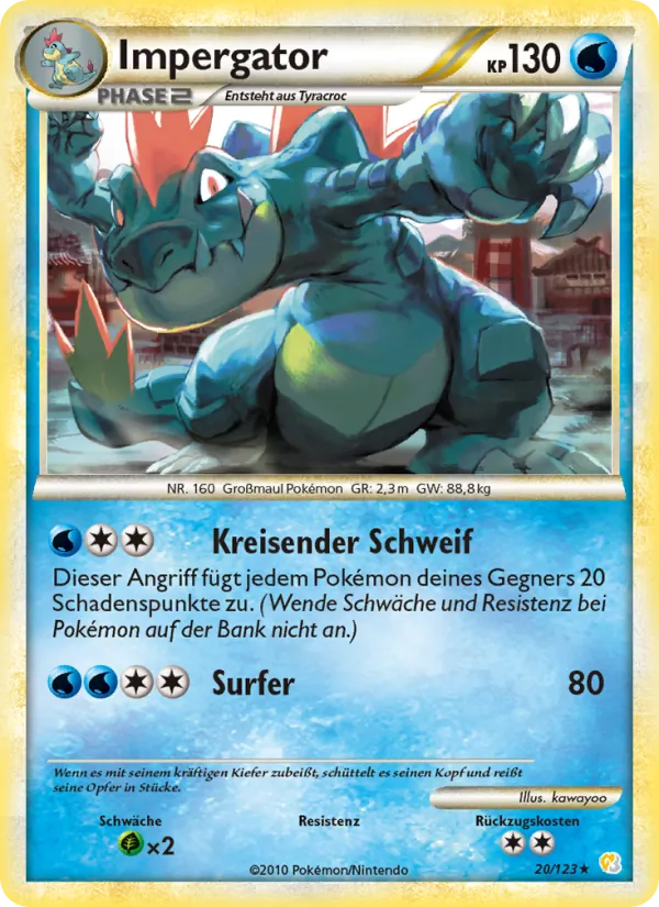 Impergator, HeartGold SoulSilver 20