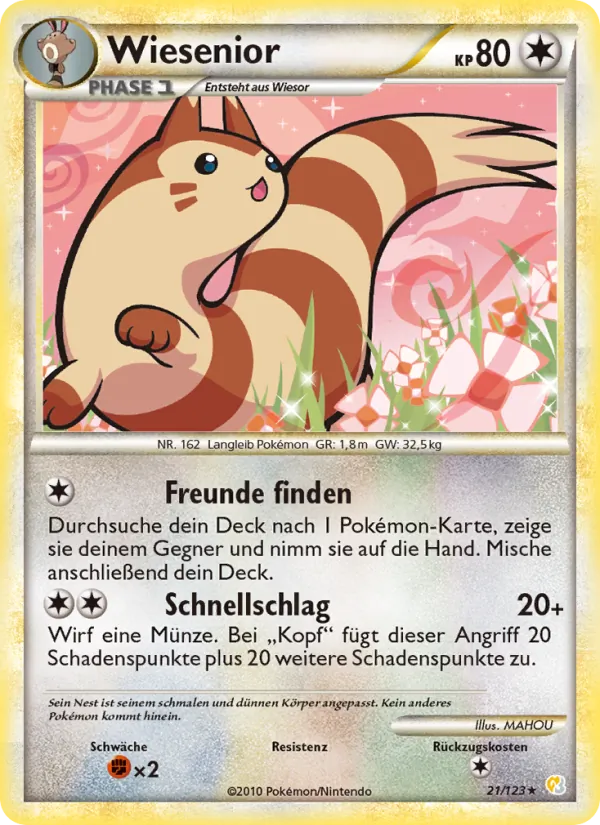 Wiesenior, HeartGold SoulSilver 21
