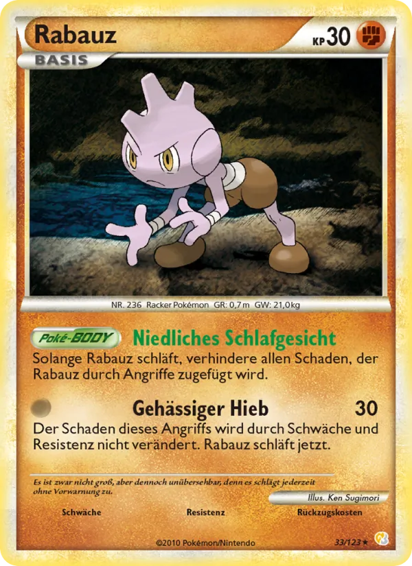 Rabauz, HeartGold SoulSilver 33