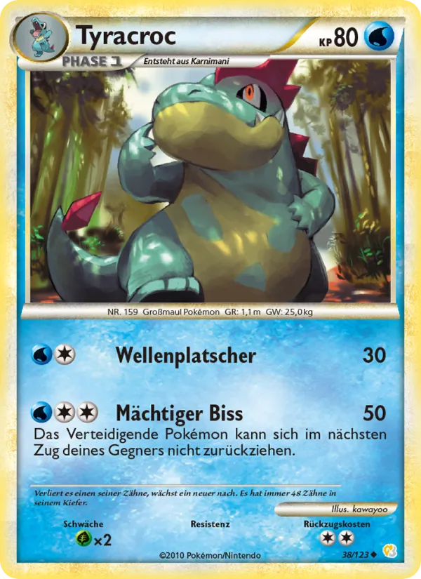 Tyracroc, HeartGold SoulSilver 38