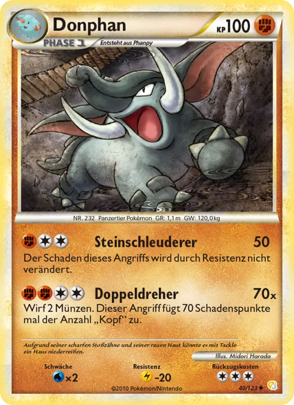 Donphan, HeartGold SoulSilver 40