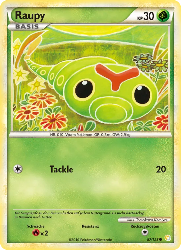 Raupy, HeartGold SoulSilver 57