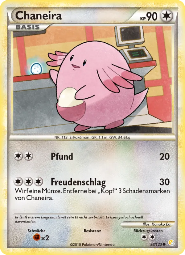 Chaneira, HeartGold SoulSilver 58